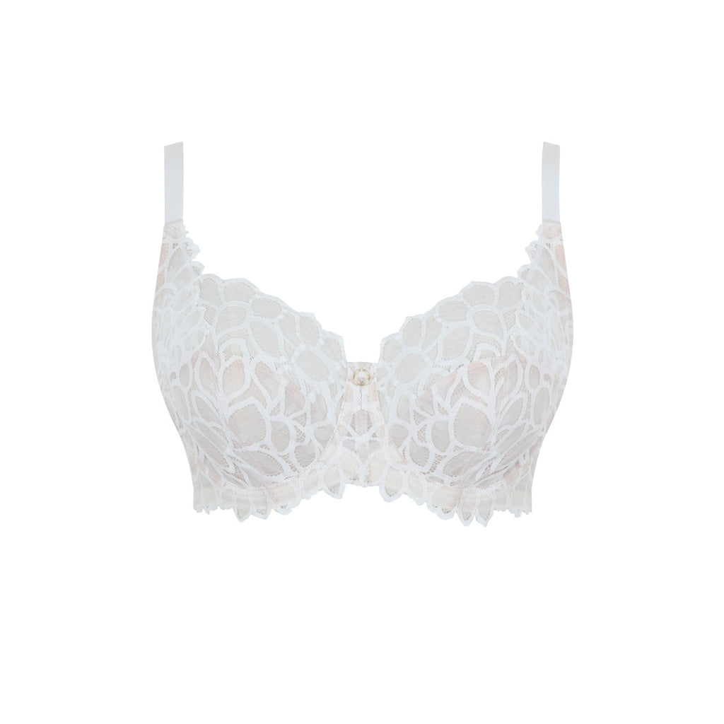 Panache Black Allure Full Cup Bra- 10765- White