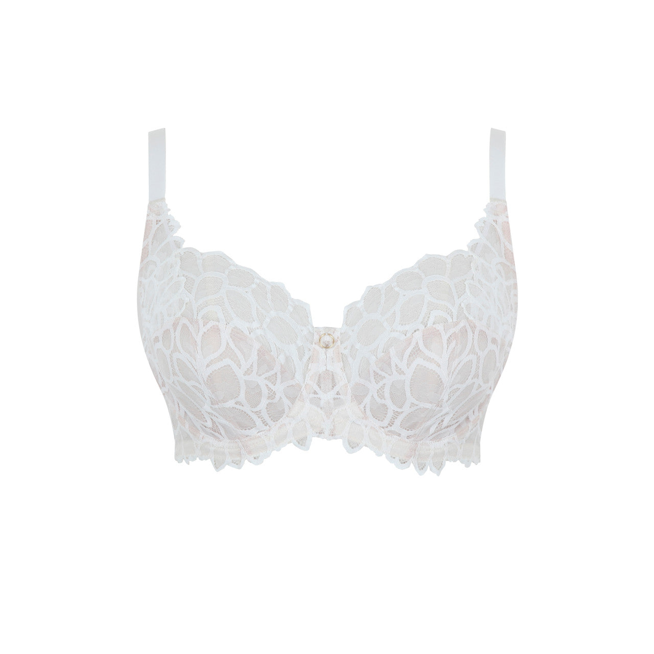 Panache Black Allure Full Cup Bra- 10765- White