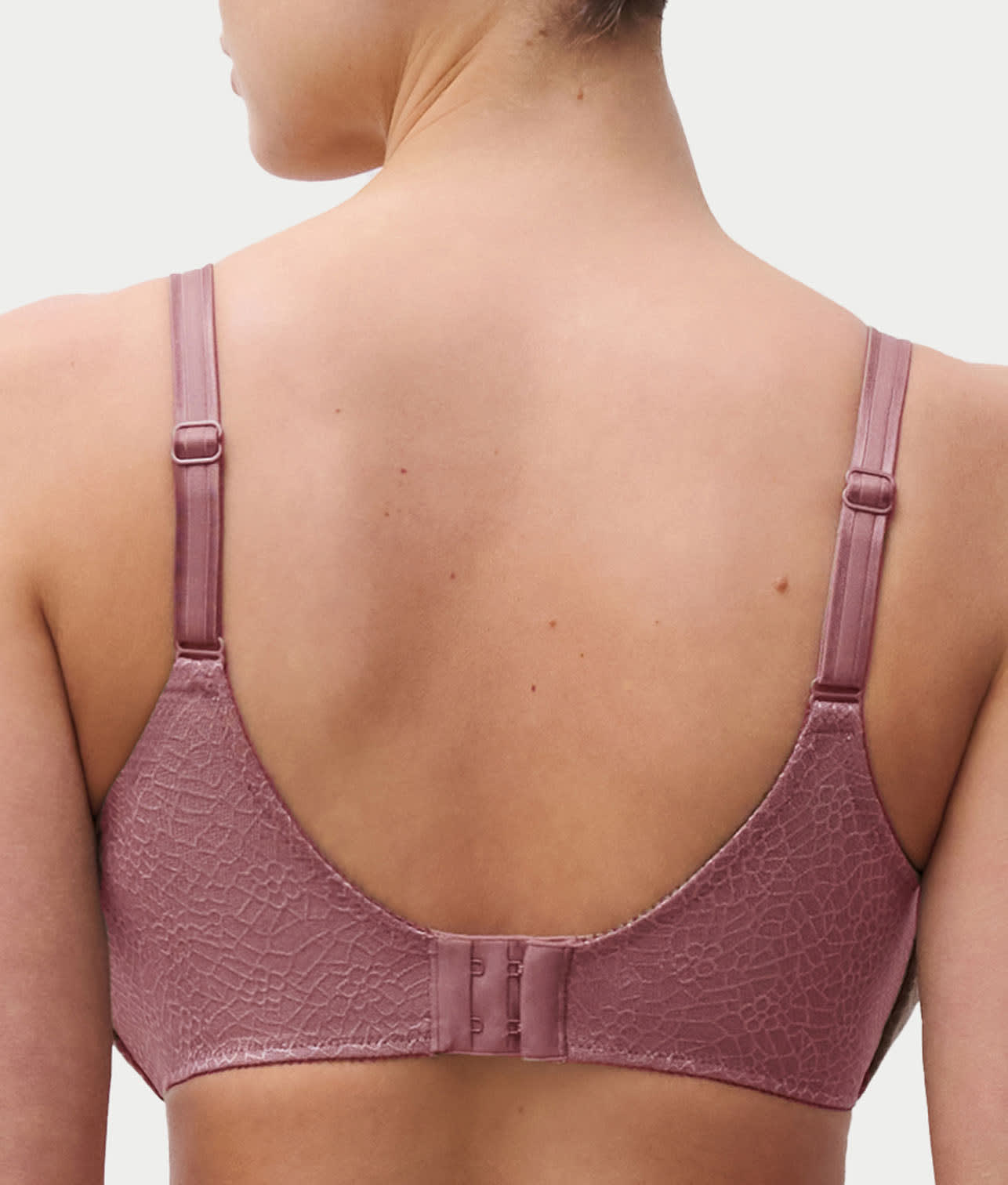 Chantelle C-Magnifique C18910 Seamless Unlined Minimizer Bra- Bois de rose - 0R4