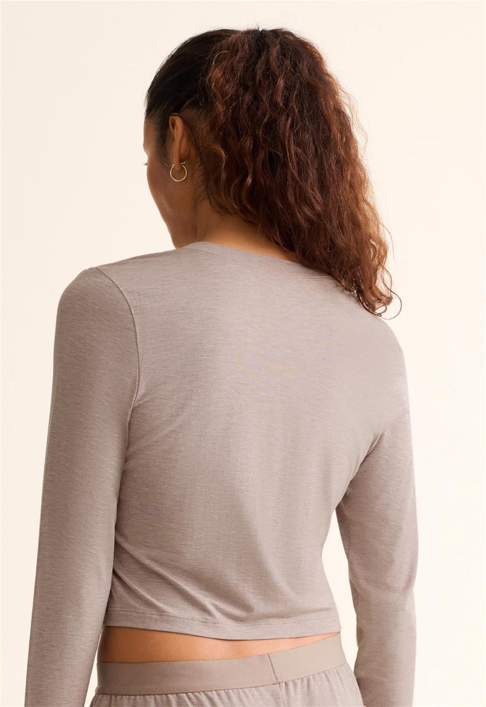 Fleur't Henley Top -615 -Ink/Black/Oak