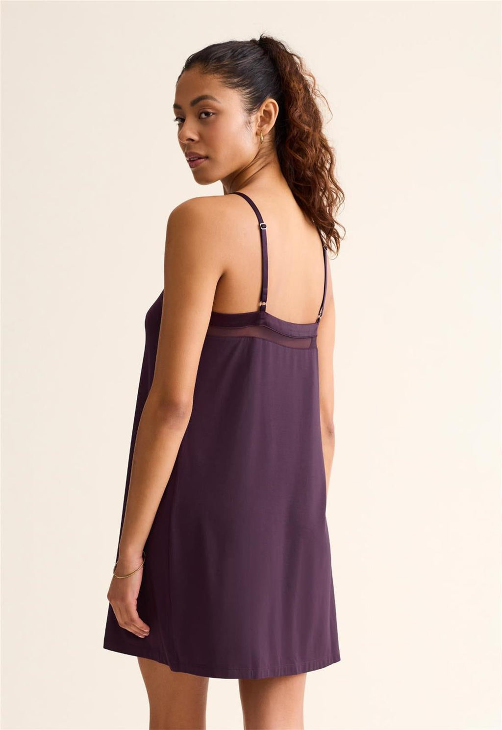 Fleur't - Tuxedo Slip Chemise - 6046