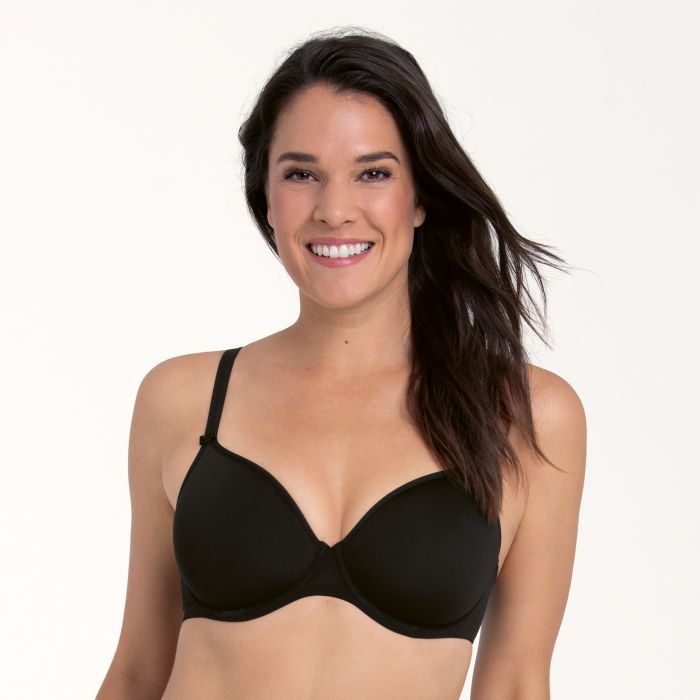 Rosa Faia Selma Pure Wired Bra With Spacer Cup - Black - 5237