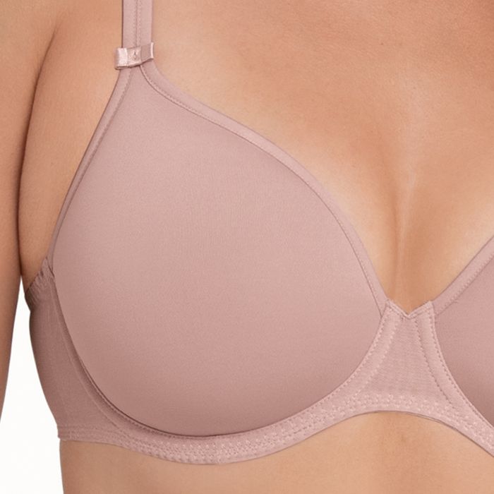 Rosa Faia Selma Pure Wired Bra With Spacer Cup - Rosewood - 5237