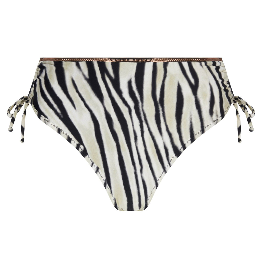 Antigel Swim - Classic Bikini Bottoms with Ties - FBB0649 - Tigre Blanc
