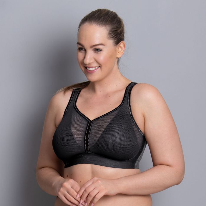 Anita - Air Control Delta Pad Sports Bra - 5544 - Anthracite