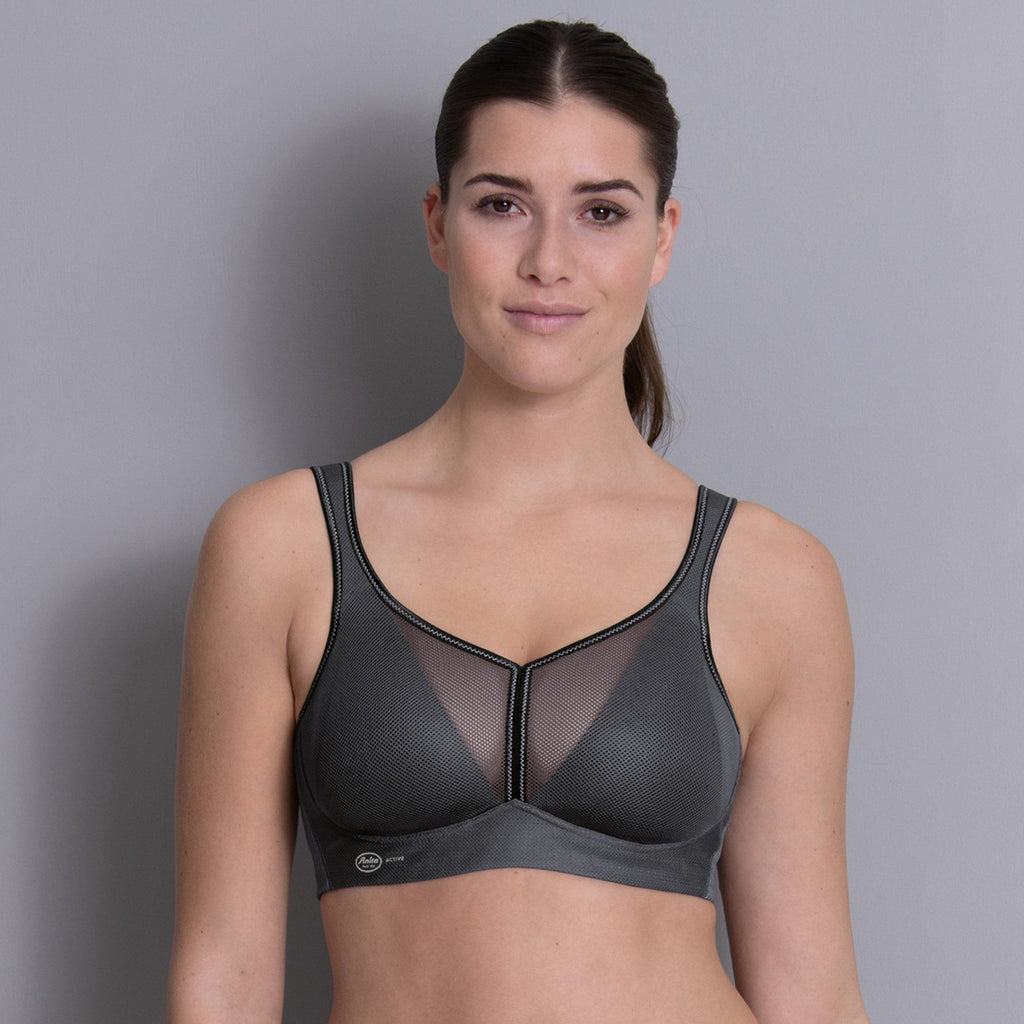Anita - Air Control Delta Pad Sports Bra - 5544 - Anthracite