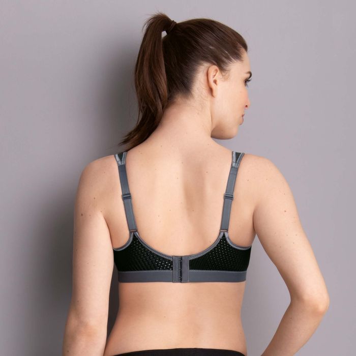 Anita - Performance Maximum Support Sports Bra - 5566 - Black/Anthracite