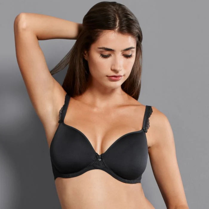 Selma Rosa Faia Underwire Bra 5637 with Spacer Cup - 001 Black