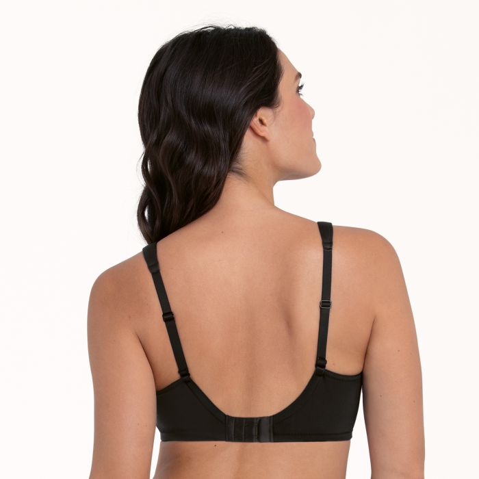 ANITA CLAIRE COMFORT BRA- 5834- ROSEWATER/BLACK