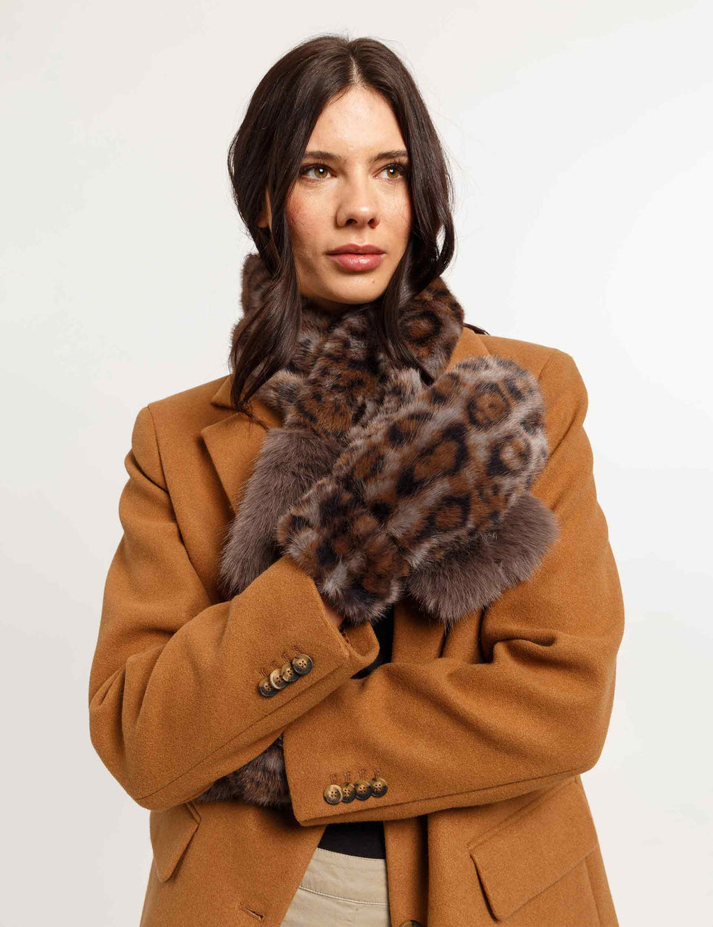 Fashion - Soft Loevenich Faux Fur Gloves  - WGL058