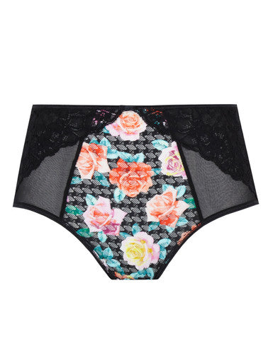 Panache- Envy Deep Brief - 7283 - Black Rose