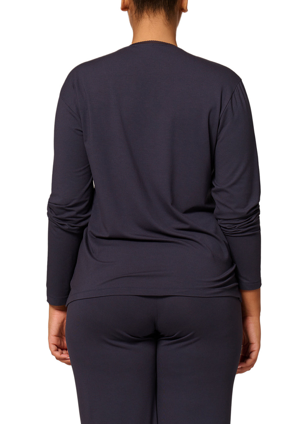 SIMONE PERELE AURORE LONG SLEEVE TSHIRT- FULL MOON- 1C9903