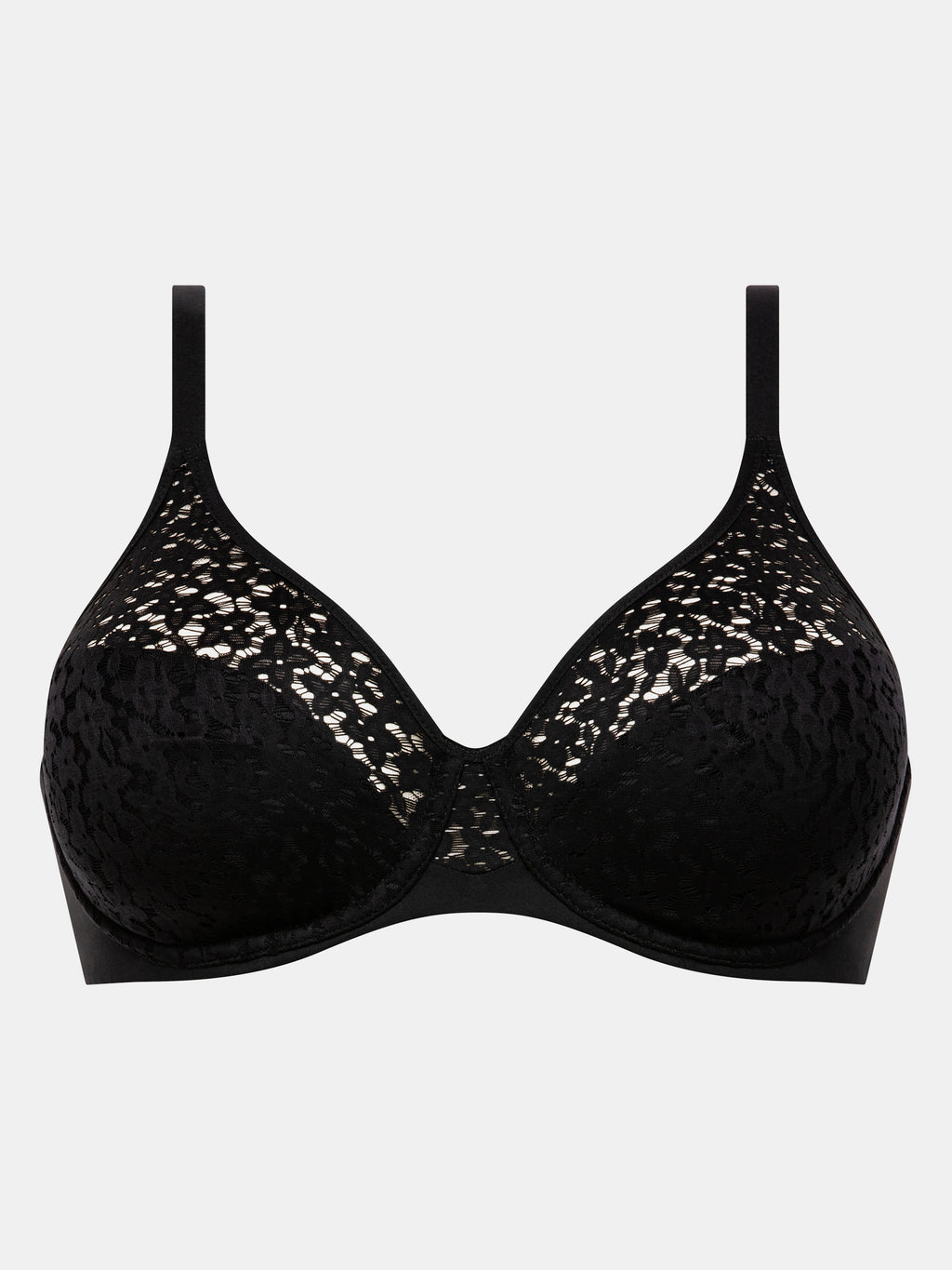 Chantelle Norah Comfort Underwire Bra - C13F10 - Coffee Latte (02T) & Black (011)