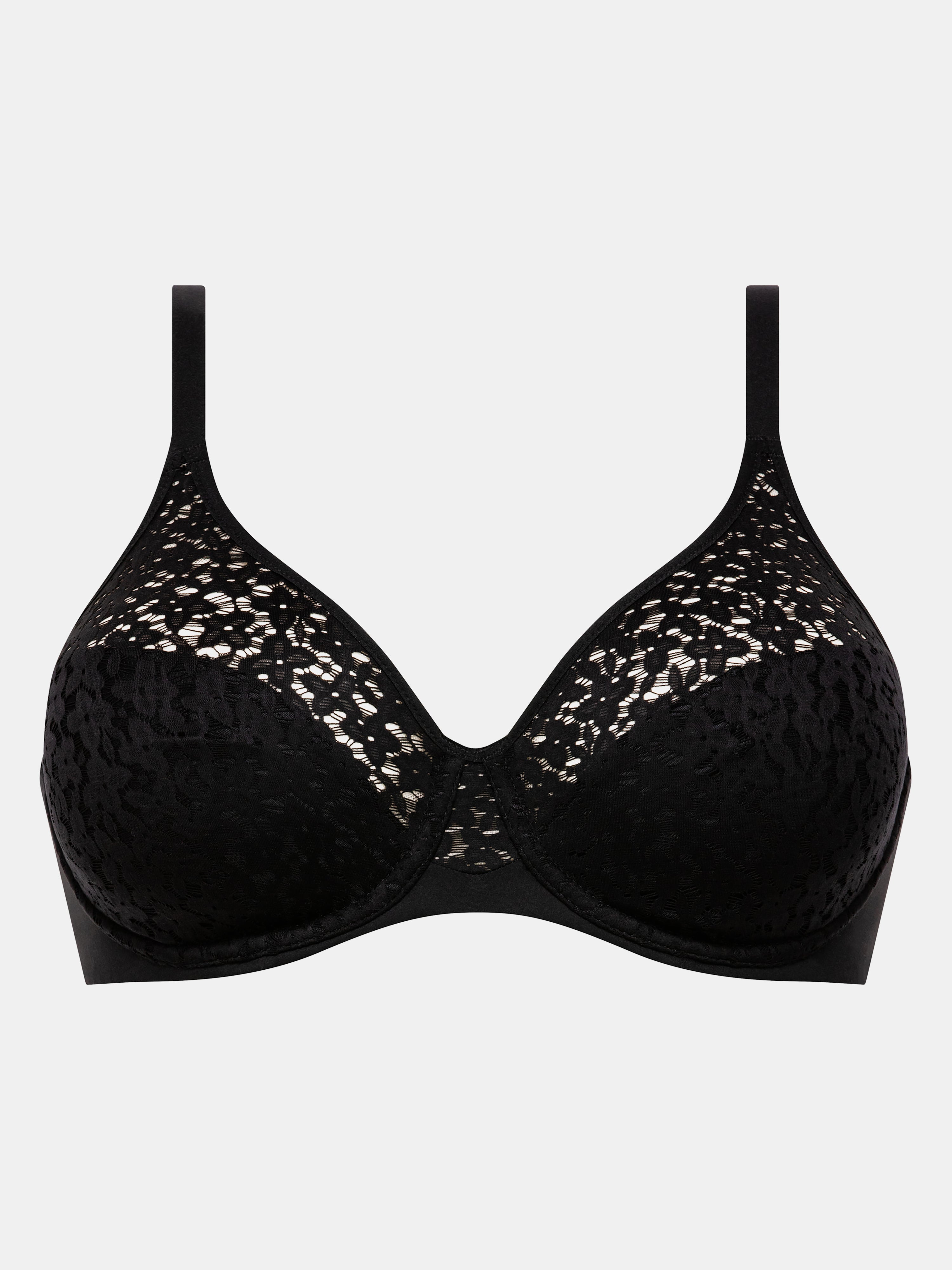 Chantelle Norah Comfort Underwire Bra - C13F10 - Coffee Latte (02T) & Black (011)