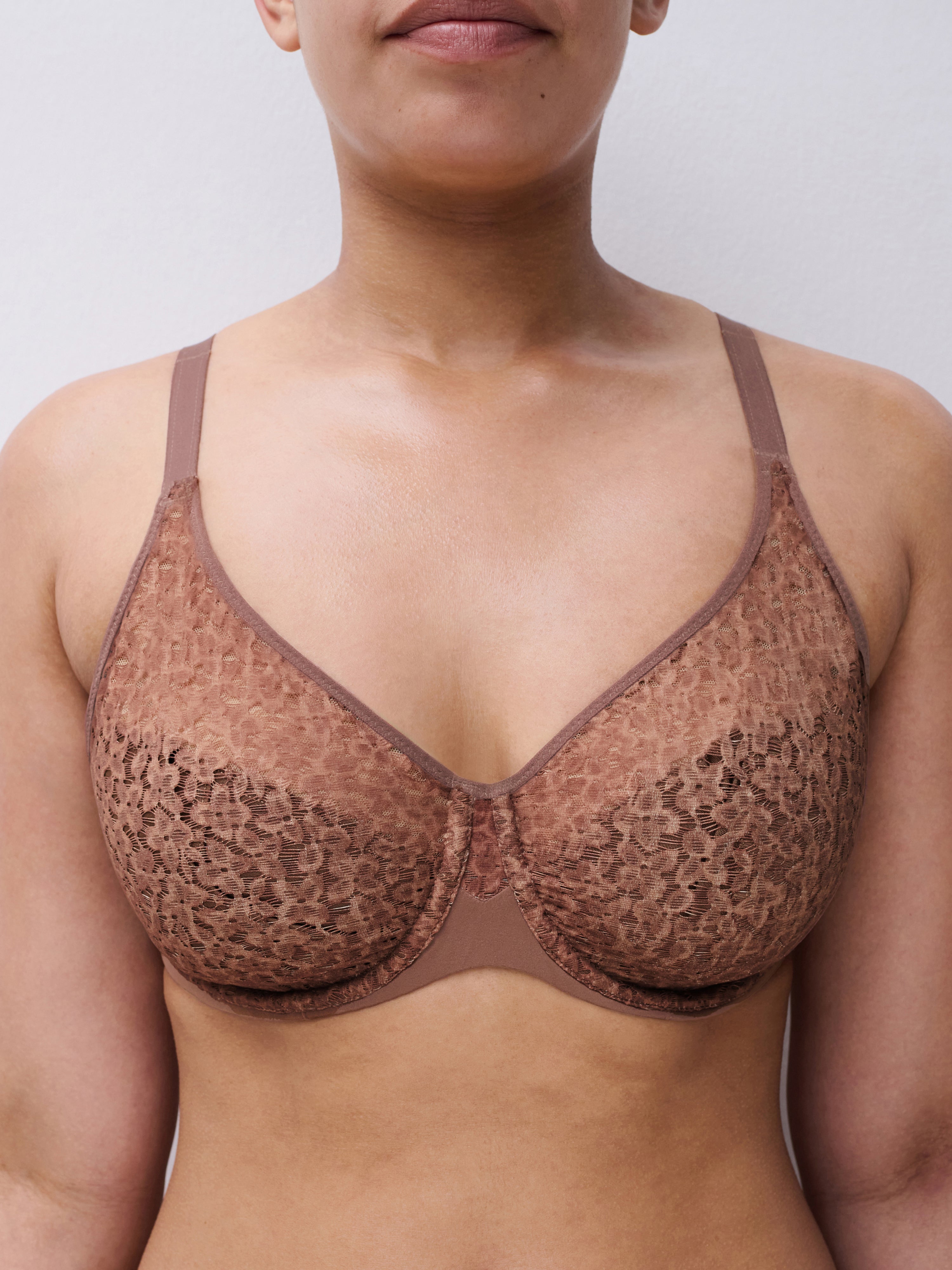 Chantelle Norah Comfort Underwire Bra - C13F10 - Wild Brown (C60)