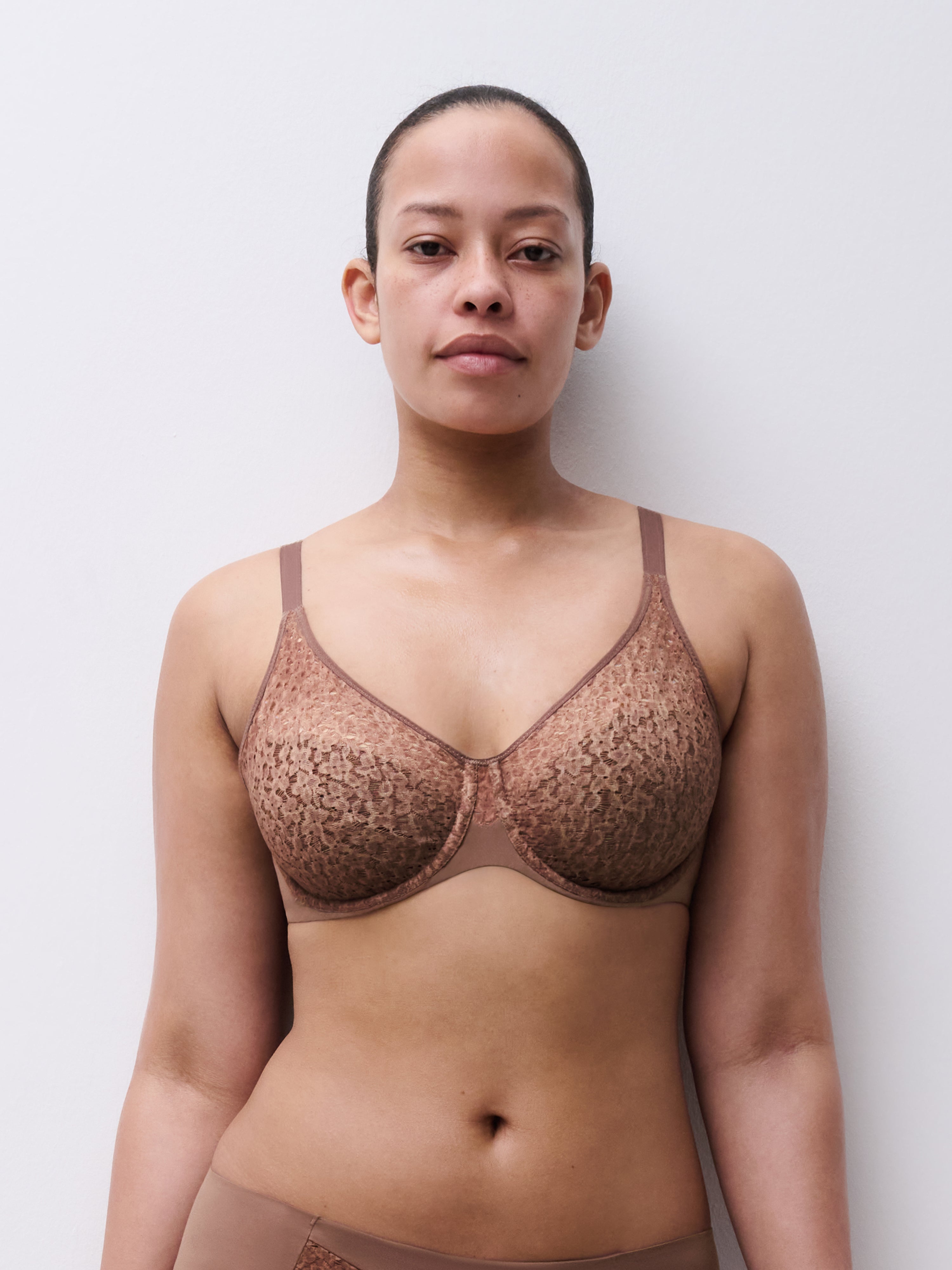 Chantelle Norah Comfort Underwire Bra - C13F10 - Wild Brown (C60)