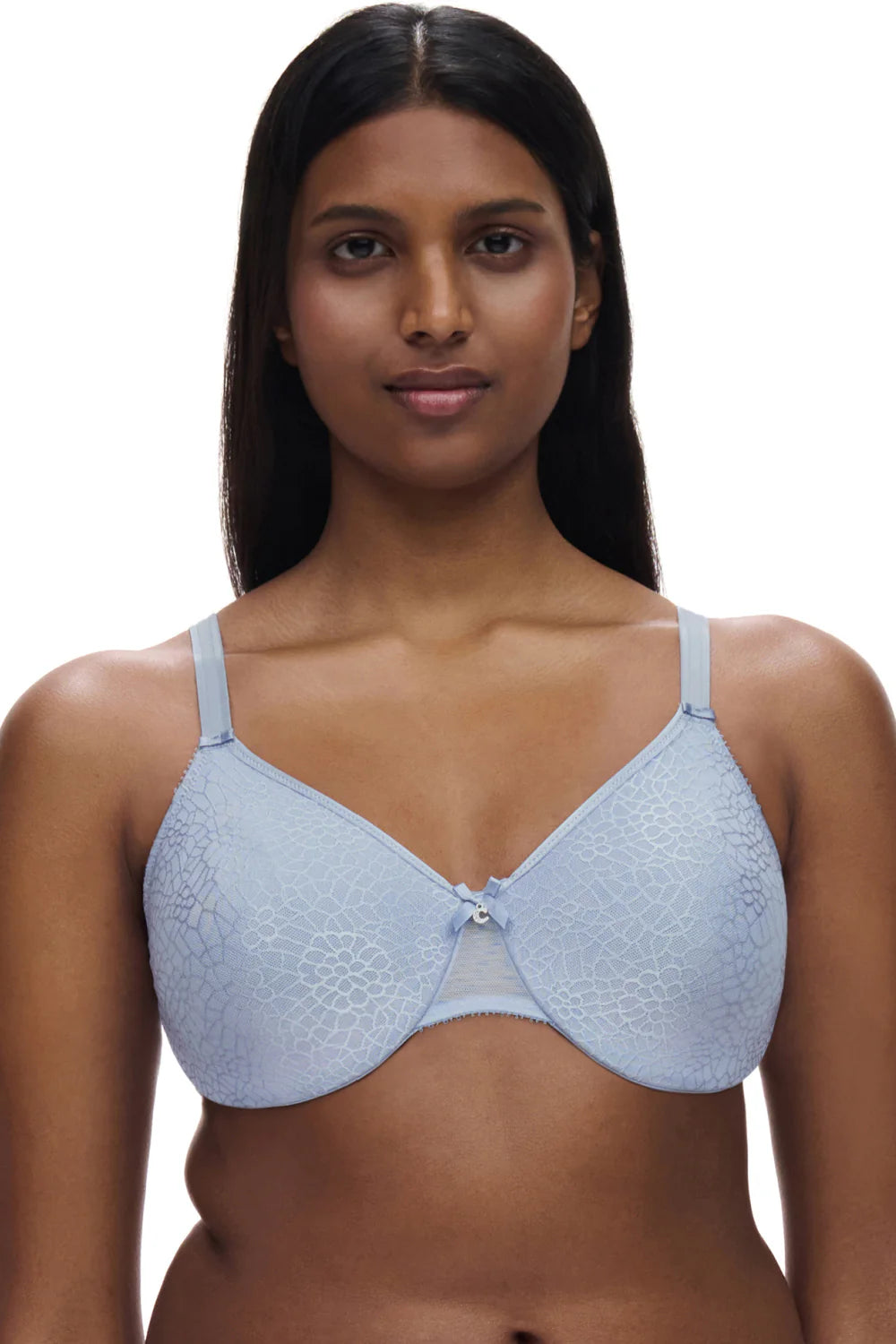 Chantelle - C Magnifique Seamless Unlined Minimizer Bra - Crystal Blue (0E9) -  C18910