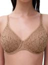 Chantelle Norah Comfort Underwire Bra - C13F10 - Coffee Latte (02T) & Black (011)