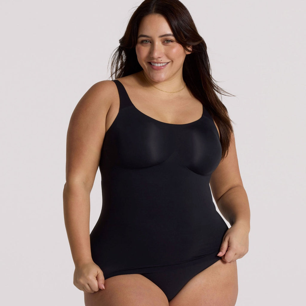 Evelyn And Bobbie - Structured Scoop Bra Tank