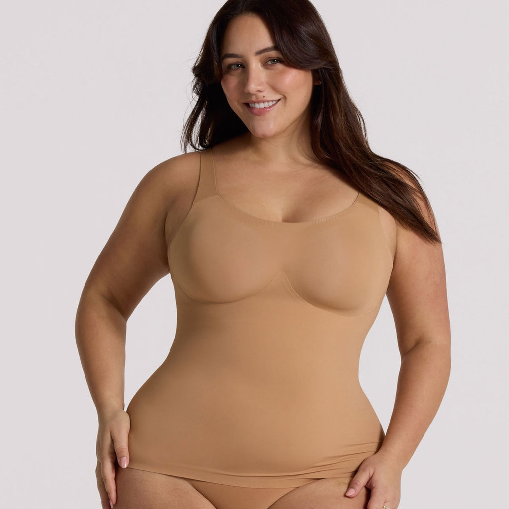 Evelyn And Bobbie - Structured Scoop Bra Tank