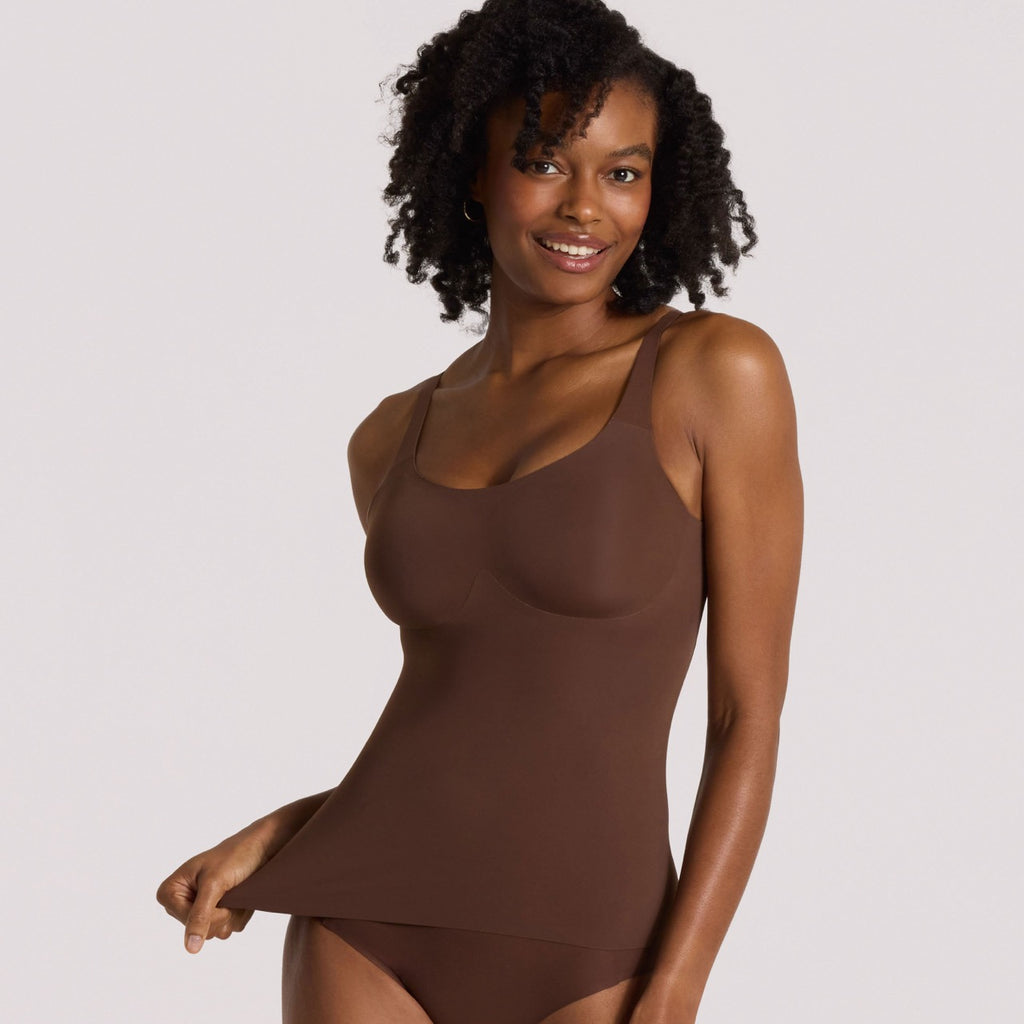 Evelyn And Bobbie - Structured Scoop Bra Tank