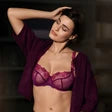 Empreinte- Clea Low Neck Bra- Grenat 08237