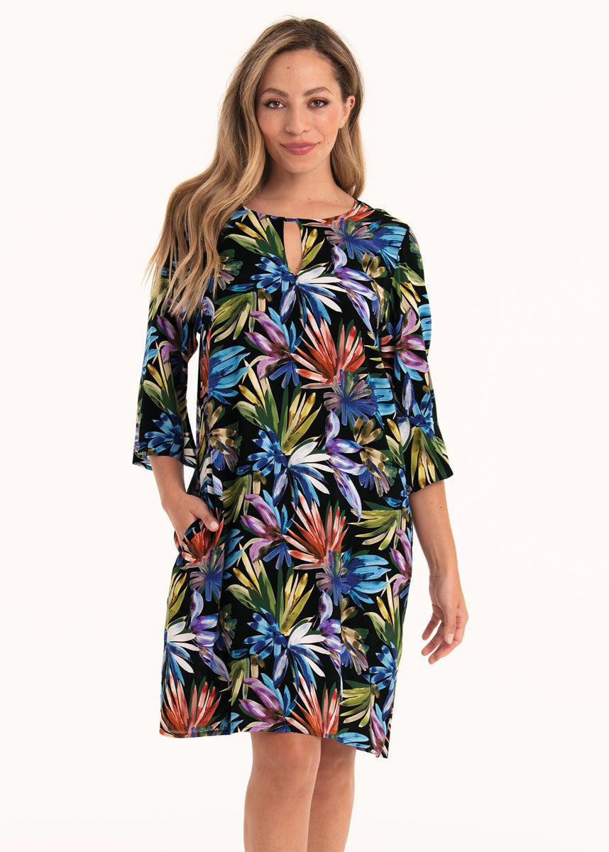 Anita Salla Tunic - 8617 - Night Flowers