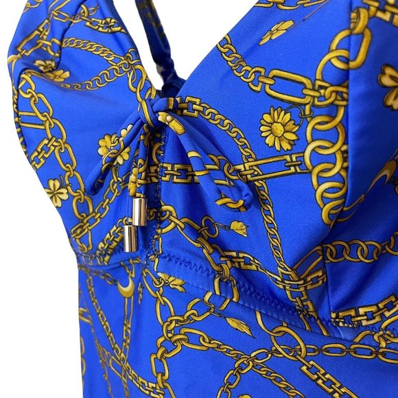 Prima Donna - Swim Olbia Plunge Swimsuit - 4009139 - Electric Blue