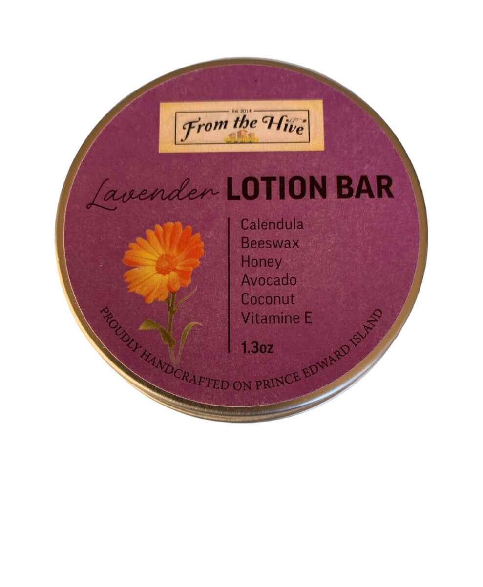 FROM THE HIVE - Calendula Honey Lotion Bar - Lavender/Sweet Orange/Lime/Peppermint