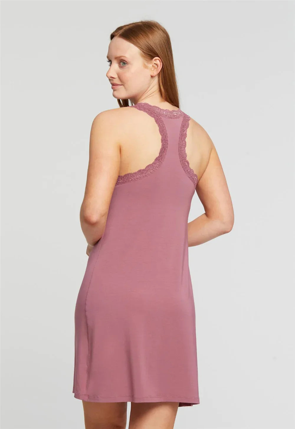 Fleur't-Racerback Nightshirt With Shelf Bra-635