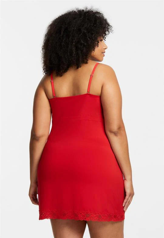 Montelle Bust Support Chemise 9394-Sweet Red