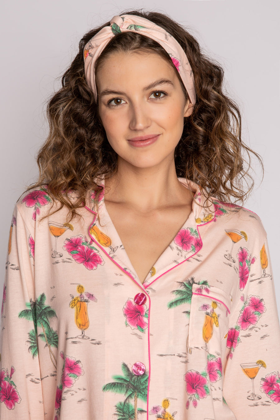 P.J. Salvage Playful Prints Drinks/Print Dogs PJ set - RHPLPJ