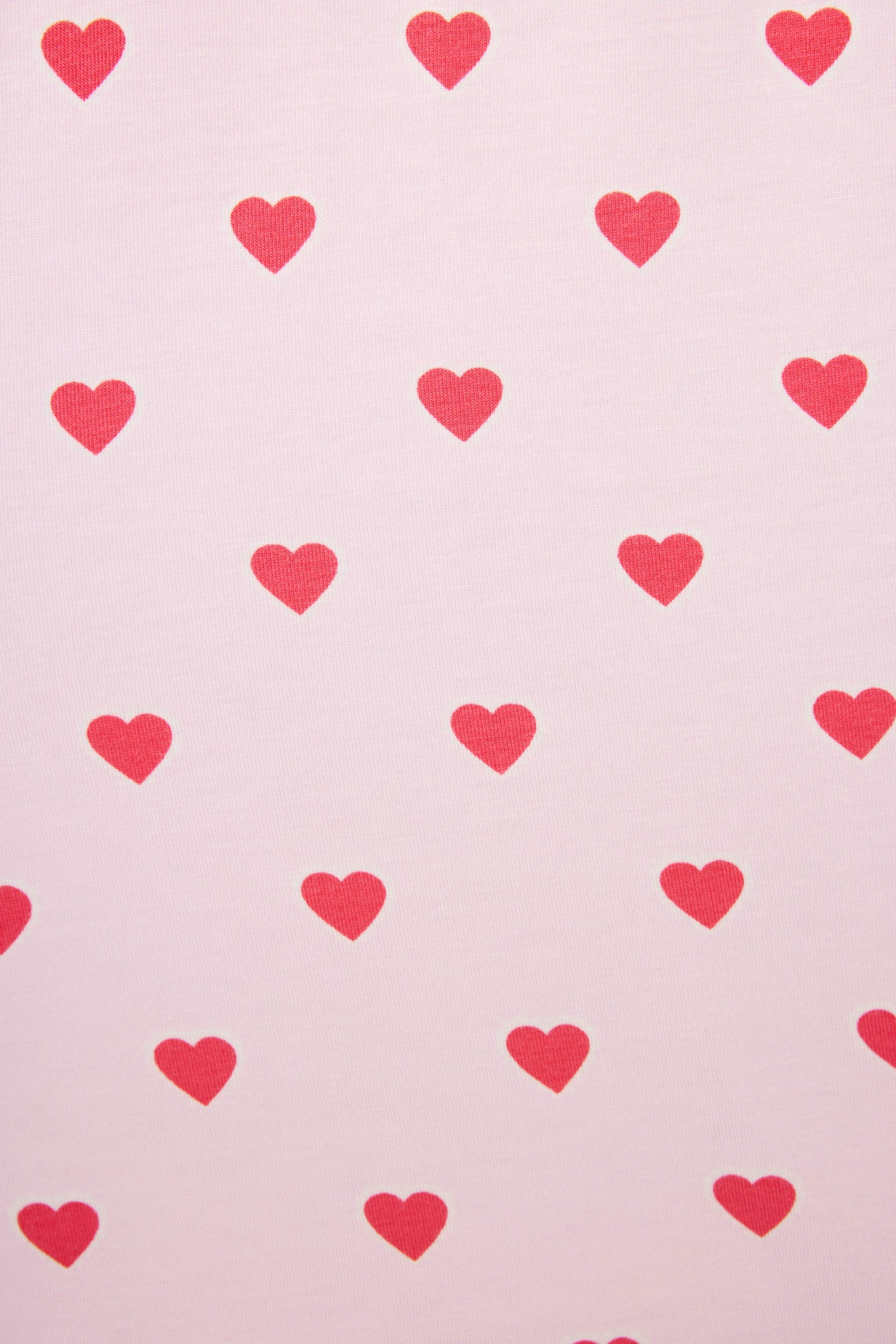 PJ Salvage Wildest Dreams Heart Print Night Shirt - RWWDNS
