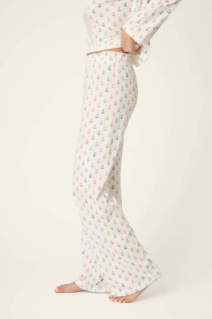 PJ Salvage-Meet Me By The Sea Anchors Aweigh Pajama Pants- RYMEP1