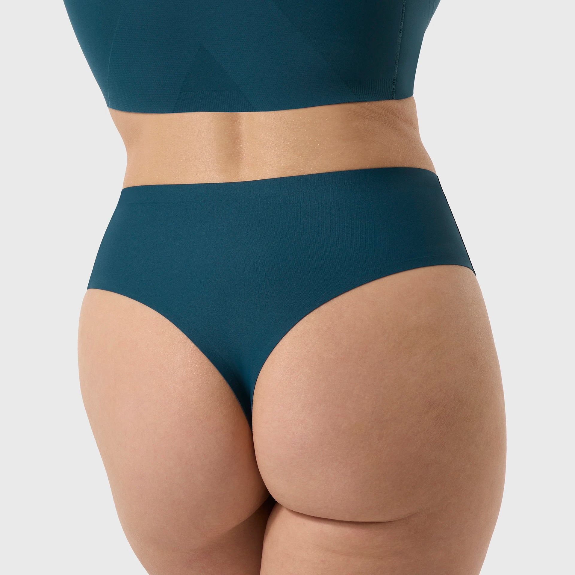 Evelyn & Bobbie High-Waisted Mesh Thong