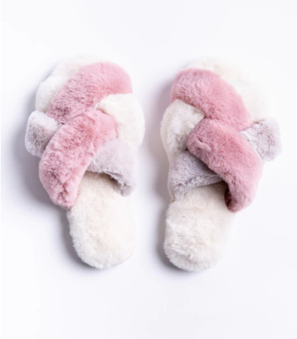 PJ Salvage - Luxe Plush Slides - rclpsl