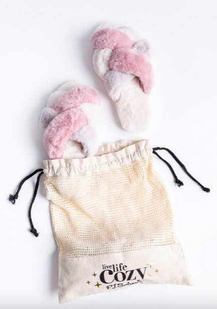 PJ Salvage - Luxe Plush Slides - rclpsl