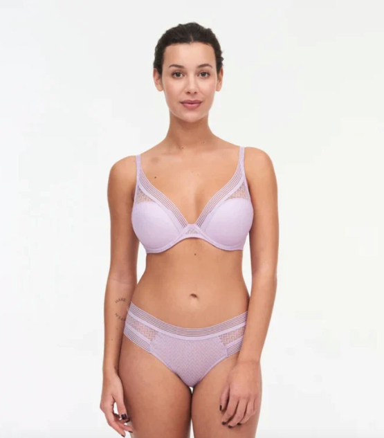 Chantelle Passionata Manhattan Plunge T-Shirt Bra P48D90 - Lavender