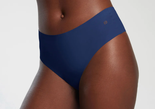 Evelyn & Bobbie High-Waisted Mesh Thong