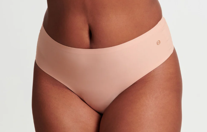 Evelyn & Bobbie High-Waisted Mesh Thong