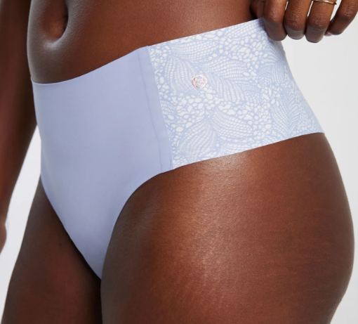 Evelyn & Bobbie High-Waisted Mesh Thong