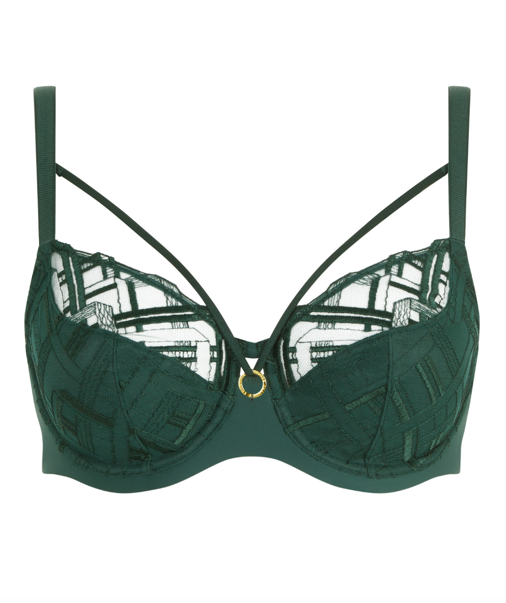 Chantelle - Graphic Support Lace Full Coverage Unlined Bra - C21S10