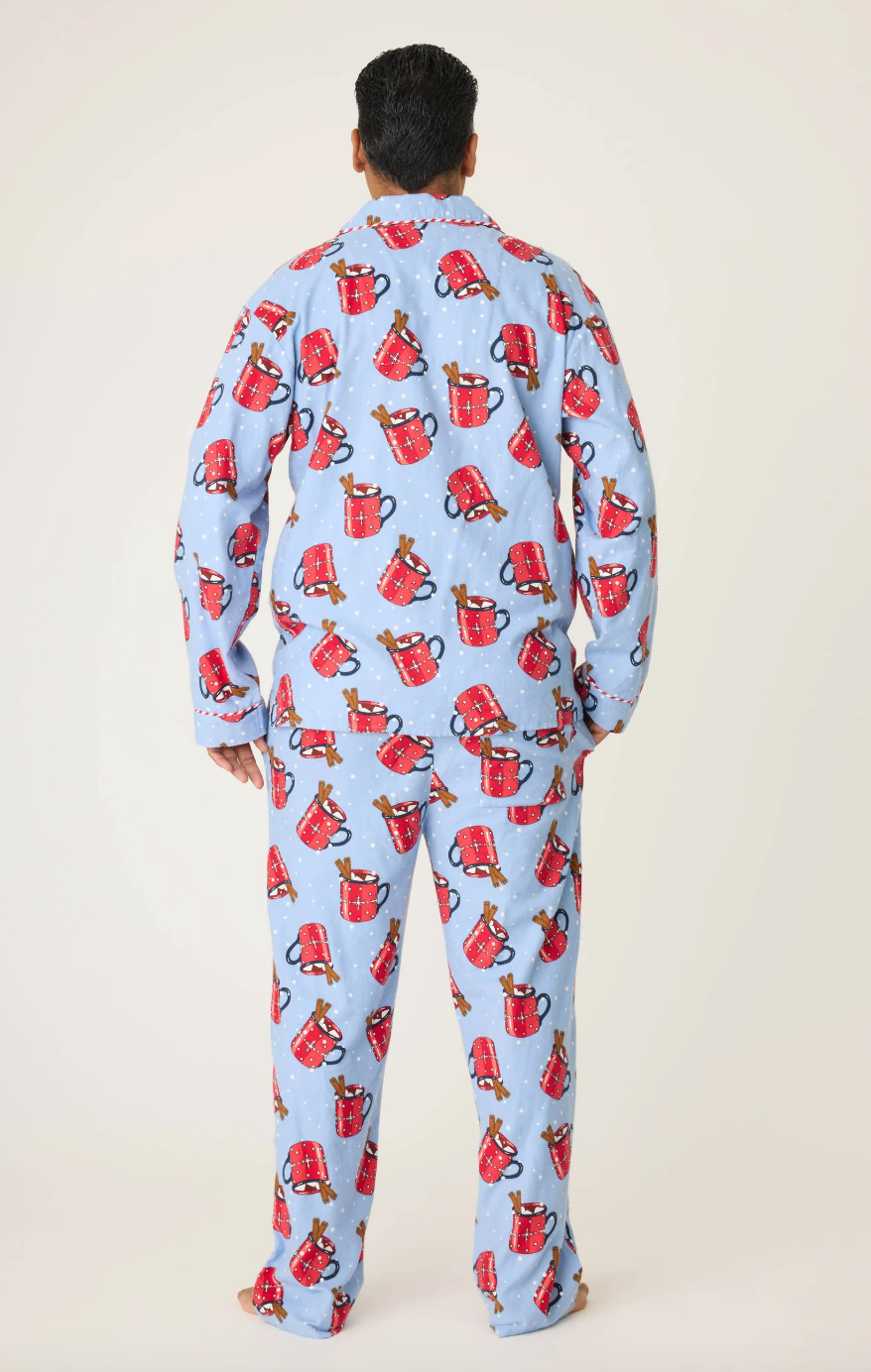 PJ SALVAGE - Hug In A Mug Men's Flannel PJ Set - RQMHLPJ