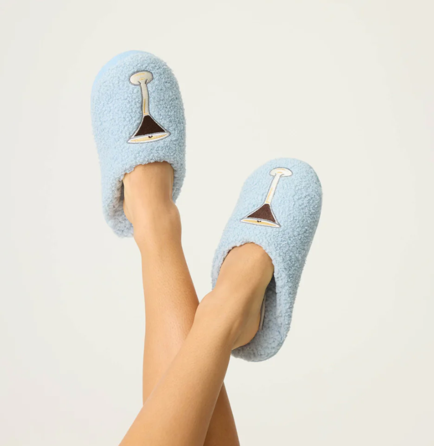PJ Salvage-Espresso Martini Fun Slippers-RRFSSL