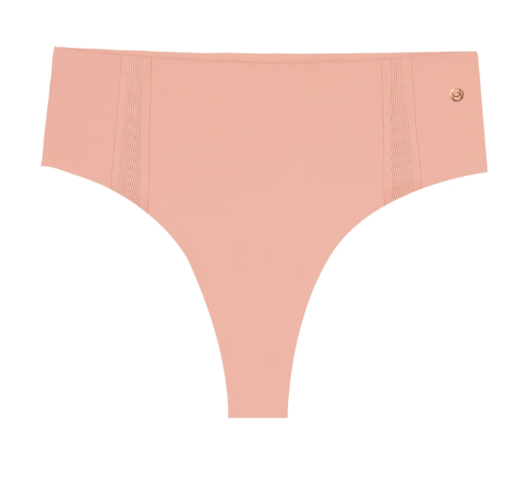 Evelyn & Bobbie High-Waisted Mesh Thong