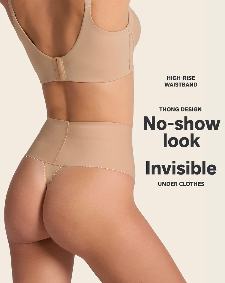 Leonisa - High-Tech High-Waisted Sculpting Thong - 092046