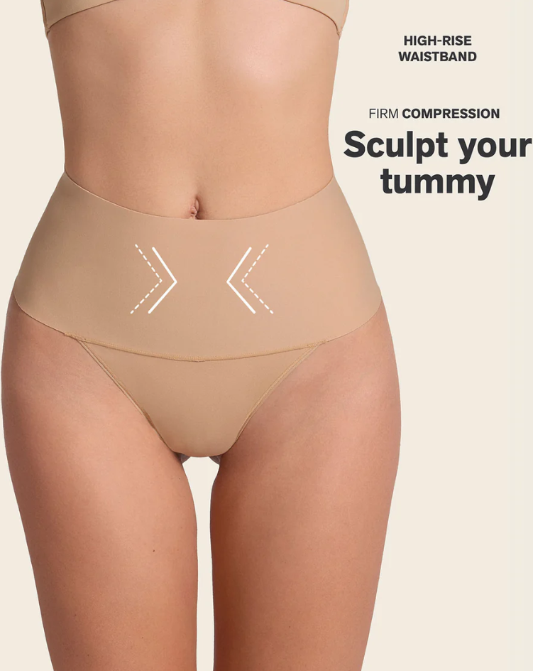 Leonisa - High-Tech High-Waisted Sculpting Thong - 092046