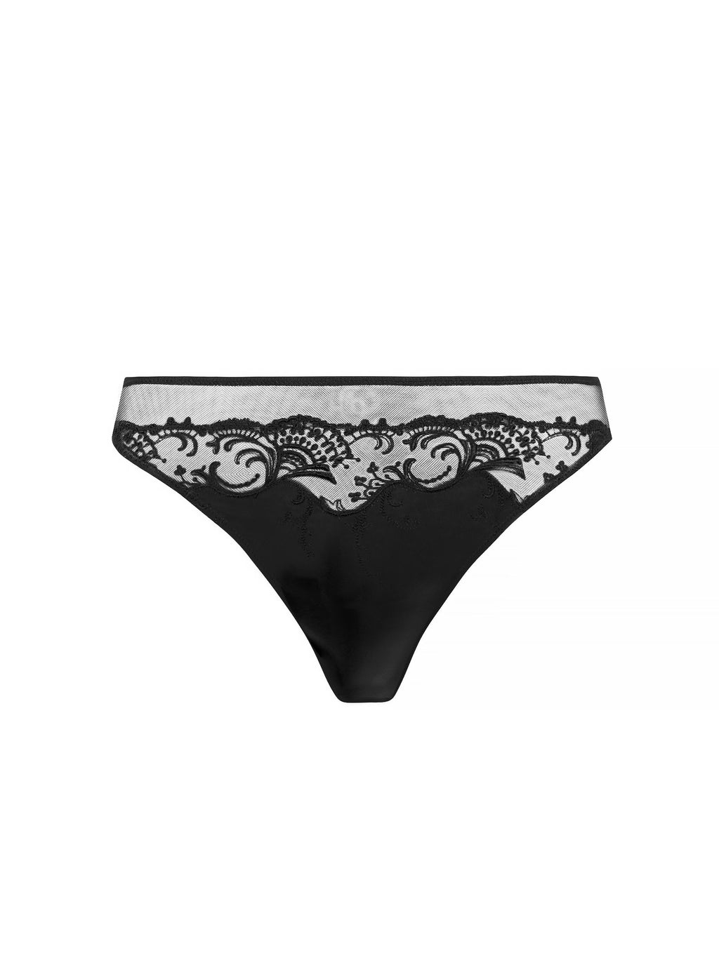 Lise Charmel Splendeur Soie Thong - Marine - ACC0080