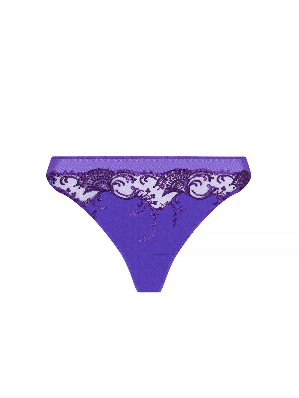 Lise Charmel Splendeur Soie Thong - Marine - ACC0080