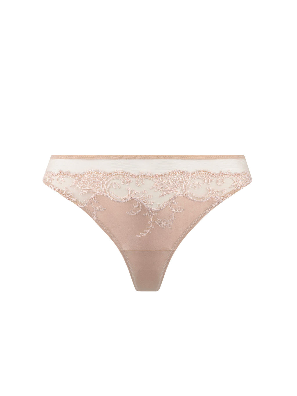 Lise Charmel Splendeur Soie Thong - Marine - ACC0080